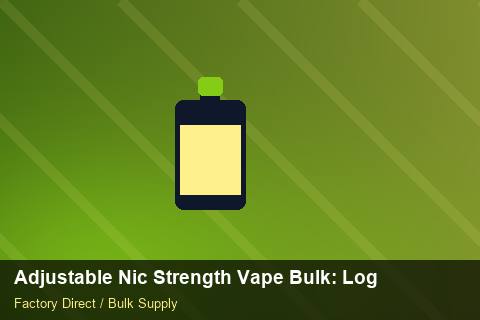 Adjustable Nic Strength Vape Bulk — Adjustable Nic Strength Vape Bulk: Logistics Solutions — Price per Unit photo 1