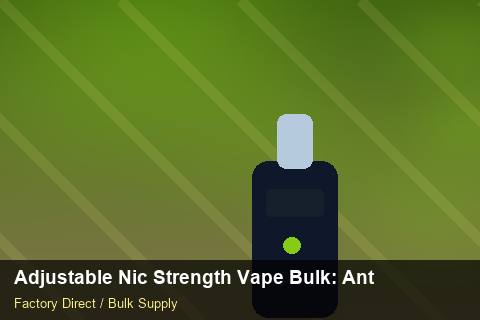 Adjustable Nic Strength Vape Bulk — Adjustable Nic Strength Vape Bulk: Anti-Counterfeit Measures — Price per Unit photo 1