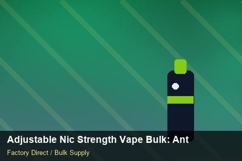 Adjustable Nic Strength Vape Bulk — Adjustable Nic Strength Vape Bulk: Anti-Counterfeit Measures — Price per Unit photo 2
