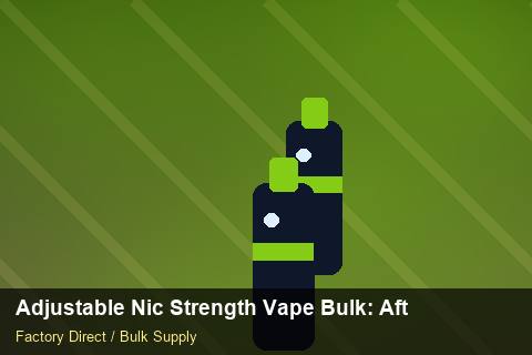 Adjustable Nic Strength Vape Bulk — Adjustable Nic Strength Vape Bulk: After-Sales Support — Carton Quantities photo 1