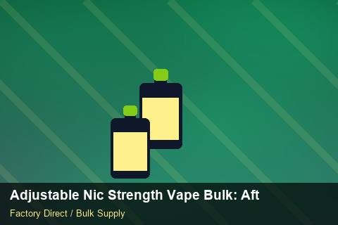 Adjustable Nic Strength Vape Bulk — Adjustable Nic Strength Vape Bulk: After-Sales Support — Carton Quantities photo 2