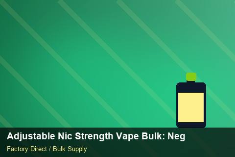 Adjustable Nic Strength Vape Bulk — Adjustable Nic Strength Vape Bulk: Negotiation Tips — Carton Quantities photo 2