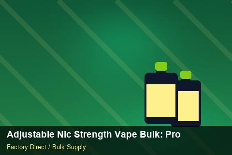 Adjustable Nic Strength Vape Bulk — Adjustable Nic Strength Vape Bulk: Production Capacity — Carton Quantities photo 1