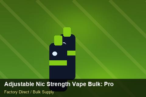 Adjustable Nic Strength Vape Bulk — Adjustable Nic Strength Vape Bulk: Production Capacity — Carton Quantities photo 2