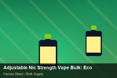 Adjustable Nic Strength Vape Bulk — Adjustable Nic Strength Vape Bulk: Eco-Friendly Materials — Carton Quantities photo 1