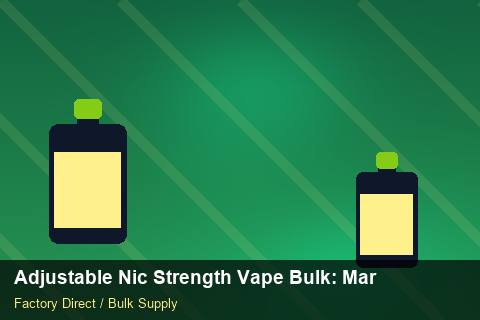Adjustable Nic Strength Vape Bulk — Adjustable Nic Strength Vape Bulk: Margin Calculator — Carton Quantities photo 1