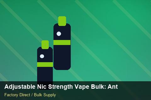 Adjustable Nic Strength Vape Bulk — Adjustable Nic Strength Vape Bulk: Anti-Counterfeit Measures — Carton Quantities photo 2
