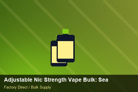 Adjustable Nic Strength Vape Bulk — Adjustable Nic Strength Vape Bulk: Seasonal Planning — Carton Quantities photo 1