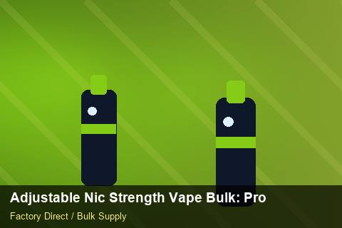Adjustable Nic Strength Vape Bulk — Adjustable Nic Strength Vape Bulk: Product Launch Playbook — Carton Quantities photo 2