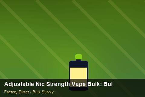 Adjustable Nic Strength Vape Bulk — Adjustable Nic Strength Vape Bulk: Bulk Supplier Guide — Flavour Selection photo 2