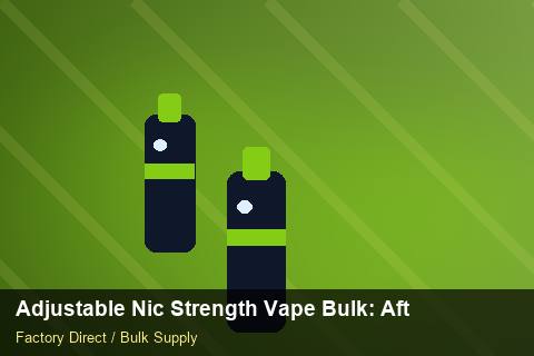 Adjustable Nic Strength Vape Bulk — Adjustable Nic Strength Vape Bulk: After-Sales Support — Flavour Selection photo 1
