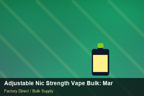 Adjustable Nic Strength Vape Bulk — Adjustable Nic Strength Vape Bulk: Market Trends 2026 — Flavour Selection photo 1