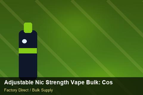 Adjustable Nic Strength Vape Bulk — Adjustable Nic Strength Vape Bulk: Cost Breakdown — Flavour Selection photo 2