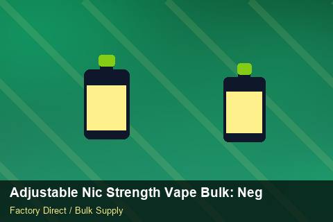 Adjustable Nic Strength Vape Bulk — Adjustable Nic Strength Vape Bulk: Negotiation Tips — Flavour Selection photo 2
