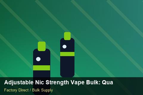 Adjustable Nic Strength Vape Bulk — Adjustable Nic Strength Vape Bulk: Quality Control Process — Flavour Selection photo 1