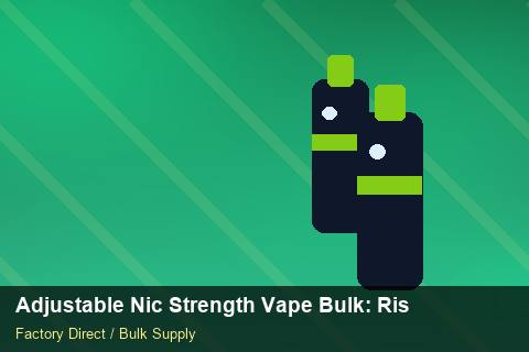 Adjustable Nic Strength Vape Bulk — Adjustable Nic Strength Vape Bulk: Risk Management — Flavour Selection photo 1