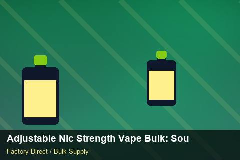 Adjustable Nic Strength Vape Bulk — Adjustable Nic Strength Vape Bulk: Sourcing Workflow — Flavour Selection photo 2