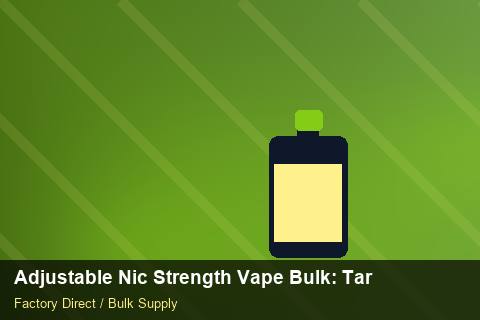 Adjustable Nic Strength Vape Bulk — Adjustable Nic Strength Vape Bulk: Tariff & HS Code — Flavour Selection photo 1