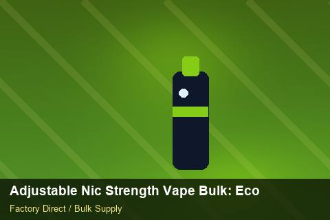 Adjustable Nic Strength Vape Bulk — Adjustable Nic Strength Vape Bulk: Eco-Friendly Materials — Flavour Selection photo 2
