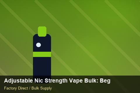 Adjustable Nic Strength Vape Bulk — Adjustable Nic Strength Vape Bulk: Beginner's Guide — Flavour Selection photo 1