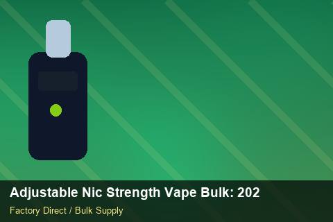Adjustable Nic Strength Vape Bulk — Adjustable Nic Strength Vape Bulk: 2026 Buyer's Handbook — Battery Specs photo 2