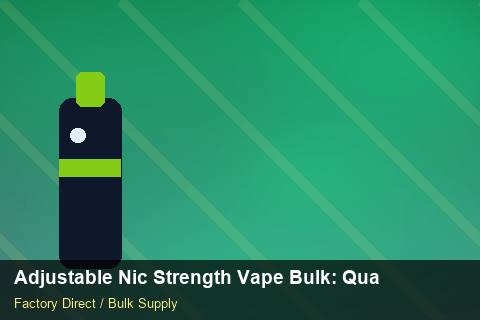 Adjustable Nic Strength Vape Bulk — Adjustable Nic Strength Vape Bulk: Quality Inspection Checklist — Battery Specs photo 2