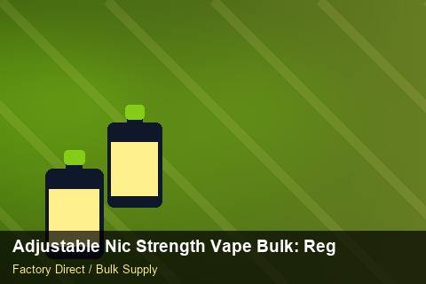 Adjustable Nic Strength Vape Bulk — Adjustable Nic Strength Vape Bulk: Regulatory Update — Battery Specs photo 1