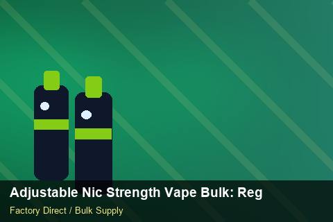 Adjustable Nic Strength Vape Bulk — Adjustable Nic Strength Vape Bulk: Regulatory Update — Battery Specs photo 2