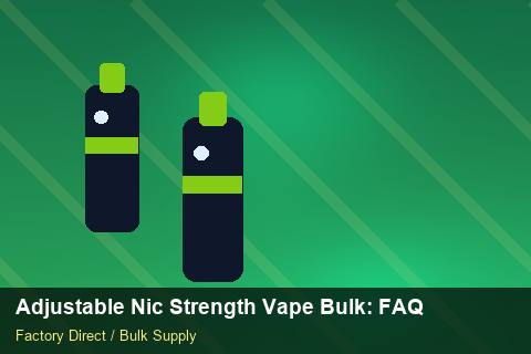 Adjustable Nic Strength Vape Bulk — Adjustable Nic Strength Vape Bulk: FAQ — Battery Specs photo 2