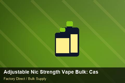 Adjustable Nic Strength Vape Bulk — Adjustable Nic Strength Vape Bulk: Case Studies — Battery Specs photo 2