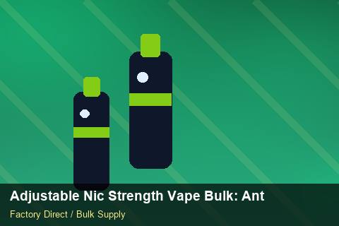 Adjustable Nic Strength Vape Bulk — Adjustable Nic Strength Vape Bulk: Anti-Counterfeit Measures — Battery Specs photo 2