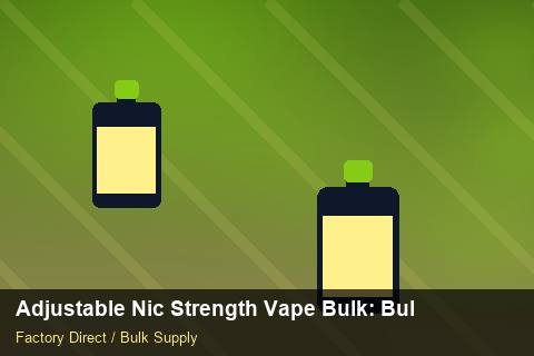 Adjustable Nic Strength Vape Bulk — Adjustable Nic Strength Vape Bulk: Bulk Supplier Guide — Coil Options photo 2