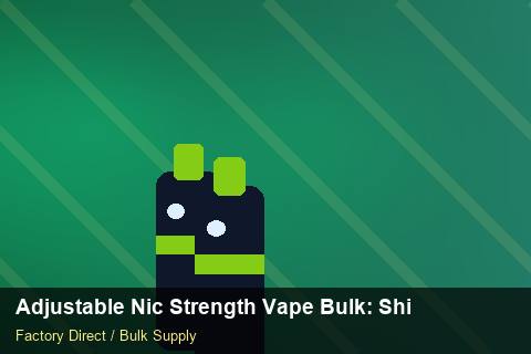 Adjustable Nic Strength Vape Bulk — Adjustable Nic Strength Vape Bulk: Shipping & Logistics — Coil Options photo 1