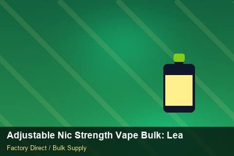 Adjustable Nic Strength Vape Bulk — Adjustable Nic Strength Vape Bulk: Lead Time & MOQ — Coil Options photo 1