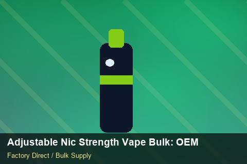 Adjustable Nic Strength Vape Bulk — Adjustable Nic Strength Vape Bulk: OEM & ODM Service — Coil Options photo 2