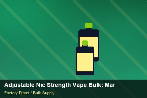 Adjustable Nic Strength Vape Bulk — Adjustable Nic Strength Vape Bulk: Market Trends 2026 — Coil Options photo 1