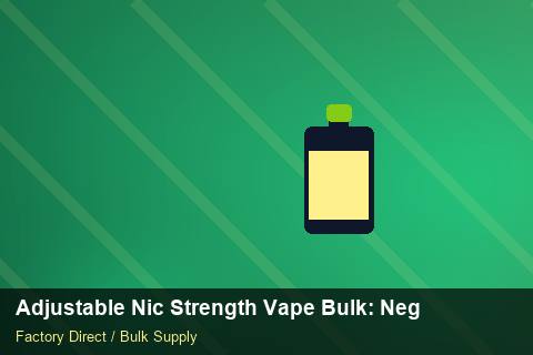 Adjustable Nic Strength Vape Bulk — Adjustable Nic Strength Vape Bulk: Negotiation Tips — Coil Options photo 2