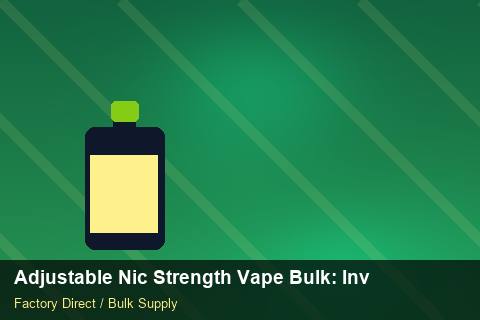Adjustable Nic Strength Vape Bulk — Adjustable Nic Strength Vape Bulk: Inventory Management — Coil Options photo 2