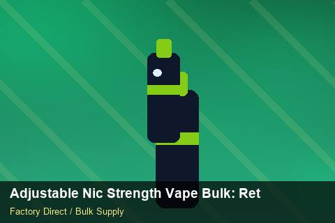 Adjustable Nic Strength Vape Bulk — Adjustable Nic Strength Vape Bulk: Returns & Warranty — Coil Options photo 1