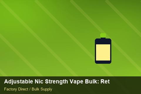 Adjustable Nic Strength Vape Bulk — Adjustable Nic Strength Vape Bulk: Returns & Warranty — Coil Options photo 2