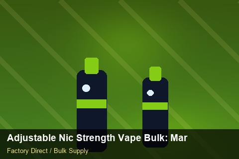 Adjustable Nic Strength Vape Bulk — Adjustable Nic Strength Vape Bulk: Market Comparison — Coil Options photo 2