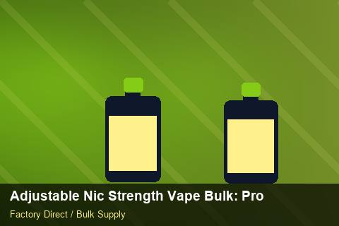 Adjustable Nic Strength Vape Bulk — Adjustable Nic Strength Vape Bulk: Procurement Checklist — Coil Options photo 1
