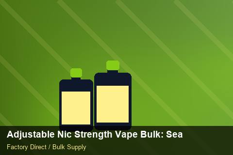Adjustable Nic Strength Vape Bulk — Adjustable Nic Strength Vape Bulk: Seasonal Planning — Coil Options photo 1
