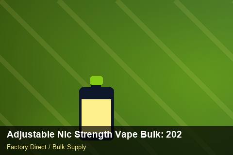 Adjustable Nic Strength Vape Bulk — Adjustable Nic Strength Vape Bulk: 2026 Buyer's Handbook — Nicotine Strengths photo 1