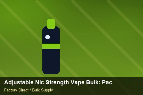 Adjustable Nic Strength Vape Bulk — Adjustable Nic Strength Vape Bulk: Packaging Standards — Nicotine Strengths photo 2