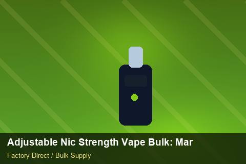 Adjustable Nic Strength Vape Bulk — Adjustable Nic Strength Vape Bulk: Market Trends 2026 — Nicotine Strengths photo 2