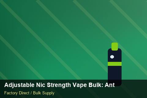 Adjustable Nic Strength Vape Bulk — Adjustable Nic Strength Vape Bulk: Anti-Counterfeit Measures — Nicotine Strengths photo 2