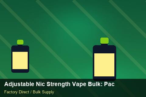 Adjustable Nic Strength Vape Bulk — Adjustable Nic Strength Vape Bulk: Packaging Standards — Packaging Choices photo 1