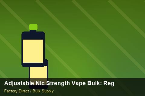 Adjustable Nic Strength Vape Bulk — Adjustable Nic Strength Vape Bulk: Regulatory Update — Packaging Choices photo 1