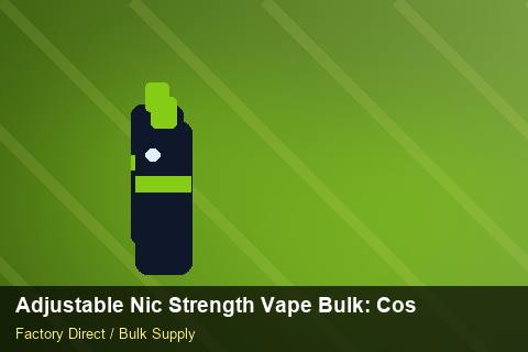 Adjustable Nic Strength Vape Bulk — Adjustable Nic Strength Vape Bulk: Cost Breakdown — Packaging Choices photo 2